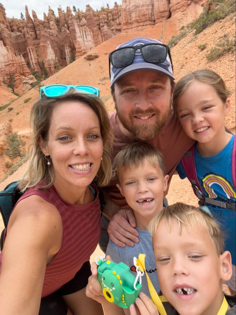 Ashley Ellis and family